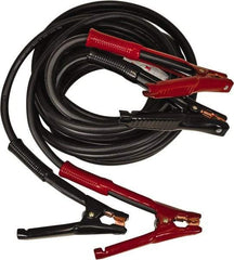 Associated Equipment - Booster Cables Type: Heavy-Duty Booster Cable Wire Gauge: 1/0 AWG - Exact Tool & Supply