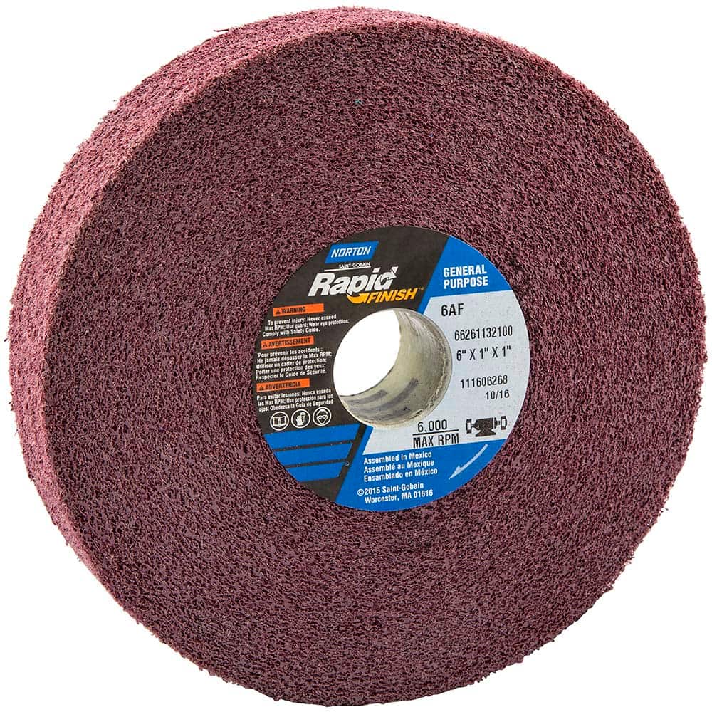 Norton - Deburring Wheels Wheel Type: Convolute Wheel Diameter (Inch): 6 - Exact Tool & Supply