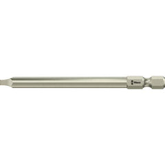 Wera - #1 Square Screwdriver Bit - 3-1/2" OAL - Exact Tool & Supply
