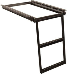 Buyers Products - Steel Retractable Step - 24-1/2" Long, Black, For Use with Universal Use - Exact Tool & Supply