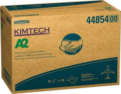 Kimtech - A2 Disposable Aerospace Wipes - Packet, 12-1/2" x 12" Sheet Size, White - Exact Tool & Supply