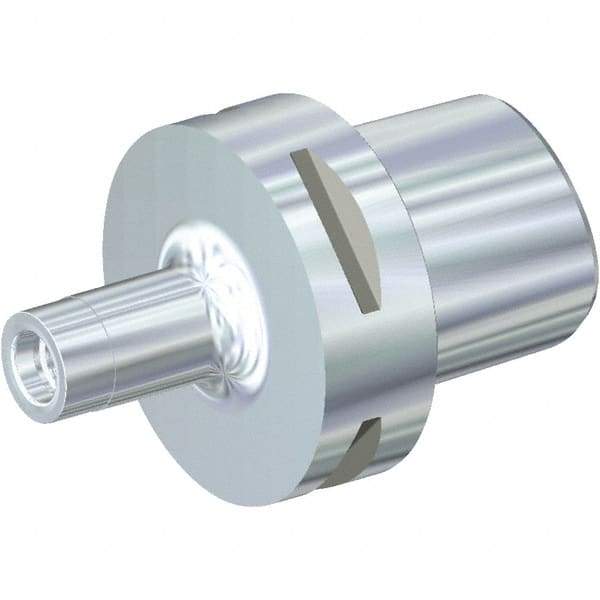 Kennametal - PSC63 Outside Modular Connection, DL12 Inside Modular Connection, PSC to DL Taper Adapter - 50mm Projection, 88.09mm OAL, Through Coolant - Exact Tool & Supply