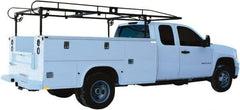 Buyers Products - Steel Ladder Rack - 174" Long, Black, For Use with Vans - Exact Tool & Supply