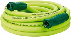 Legacy - 25' Long Garden Hose - 5/8" Diam, 3/4" GHT, Hybrid Polymer, 150 psi, All Season, Green - Exact Tool & Supply