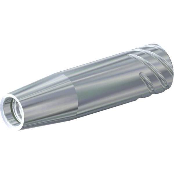 Kennametal - SS05 Outside Modular Connection, 9.12mm Hole Diam, SS to DL Straight Shank Adapter - 63.5mm Projection, 63.5mm OAL, Through Coolant - Exact Tool & Supply