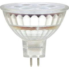 SYLVANIA - Lamps & Light Bulbs; Lamp Technology: LED ; Lamps Style: Commercial/Industrial ; Lamp Type: MR16 ; Wattage Equivalent Range: 1-19 ; Actual Wattage: 6.00 ; Base Style: Bi-Pin - Exact Tool & Supply