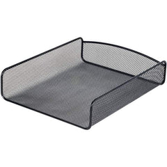 Safco - Black Letter Tray - Steel - Exact Tool & Supply