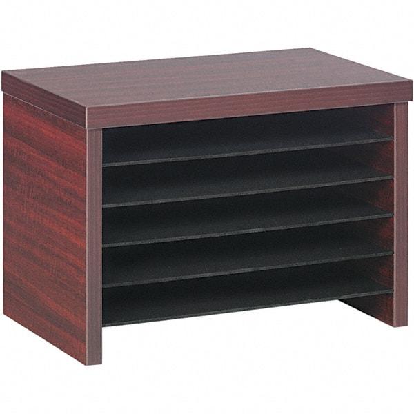 ALERA - Mahogany Desk Riser - Laminate - Exact Tool & Supply