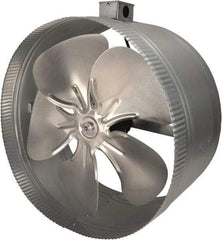 Suncourt - 16" Diam, 1.57 Amp, 120 Volt Duct Fan - 1,100 CFM, 1,180 RPM, Single Speed - Exact Tool & Supply