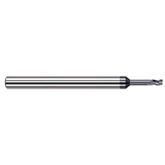 Harvey Tool - 1/8" Diam 4 Flute Solid Carbide 1/64" Corner Radius - Exact Tool & Supply