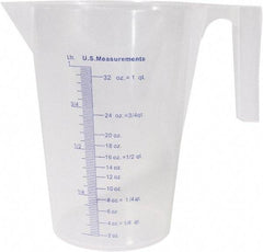 Funnel King - Beakers & Pipettes Type: Measuring Cup Volume Capacity Range: 1,000 mL and Larger - Exact Tool & Supply