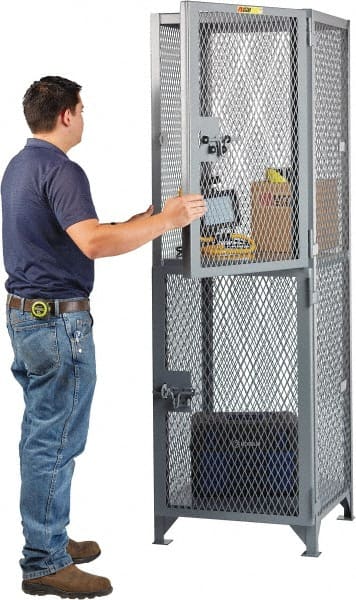 Little Giant - 2 Door, 2 Tier, 2 Compartment Module - Exact Tool & Supply