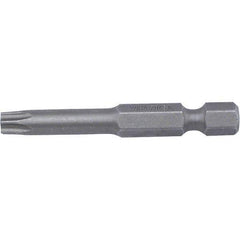Wiha - T15 Power Bit - 1/4" Drive, 2" OAL - Exact Tool & Supply