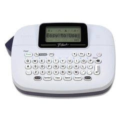 Brother - Electronic Label Makers; Type: Handheld Handy Label Maker ; Accessories: 12 mm starter tape ; Power Source: (4) AAA Batteries (Sold Separately) ; Resolution: 230 ; Additional Information: Brand: Brother; Product Line: P-Touch?; Compatible Tape - Exact Tool & Supply