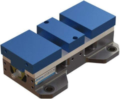 Jergens - 21" Long x 252mm Wide x 124mm High Aluminum & Stainless Steel Fixture Plate - 37mm Plate Thickness - Exact Tool & Supply