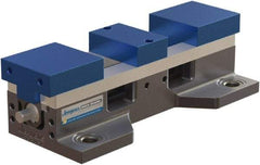 Jergens - 16" Long x 100mm Wide x 117mm High Aluminum & Stainless Steel Fixture Plate - 30mm Plate Thickness - Exact Tool & Supply