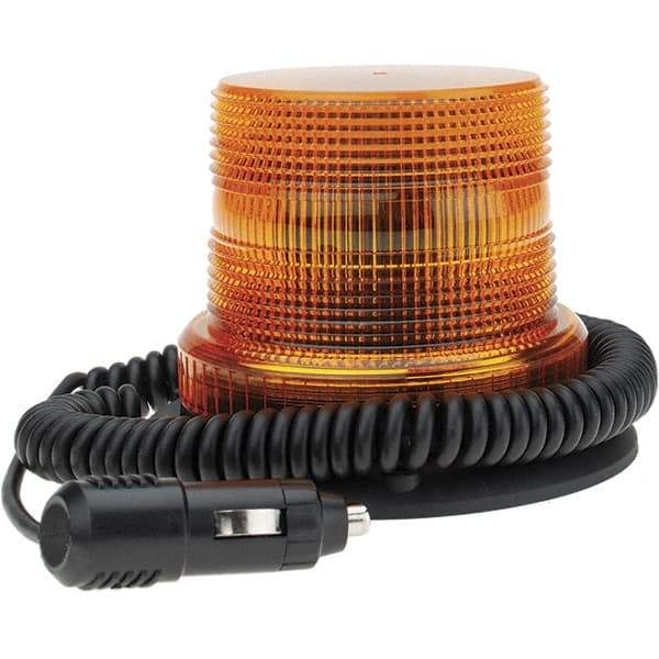 Peterson - 65 FPM, Magnetic Mount Emergency Strobe Light Assembly - Amber - Exact Tool & Supply