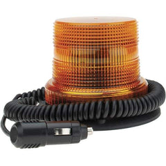 Peterson - 65 FPM, Magnetic Mount Emergency Strobe Light Assembly - Amber - Exact Tool & Supply