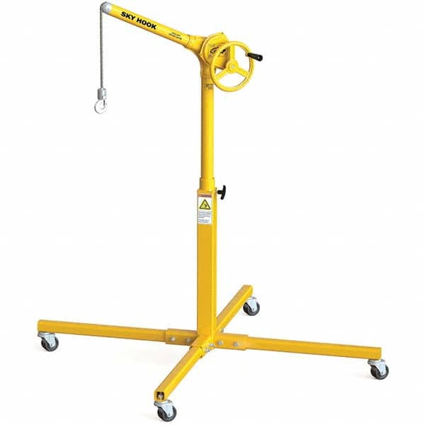 Sky Hook - 500 Lb Steel Lifting Hook Crane - Exact Tool & Supply
