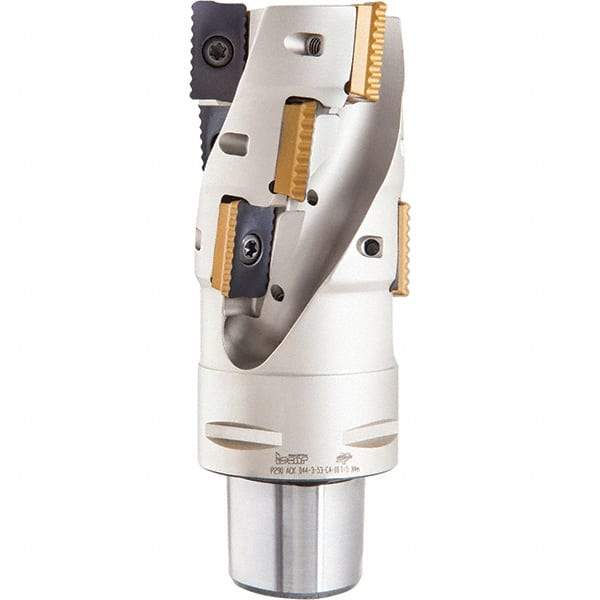 Iscar - Multimaster 32mm Camfix 32 Taper Shank Milling Tip Insert Holder & Shank - 35mm Projection, T05 Neck Thread, 7.6mm Nose Diam - Exact Tool & Supply