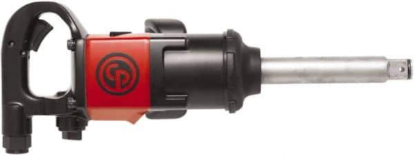 Chicago Pneumatic - 1" Drive, 6,200 RPM, 1,770 Ft/Lb Torque Impact Wrench - D-Handle, 40.4 CFM, 90 psi, 3/8" NPT Inlet - Exact Tool & Supply