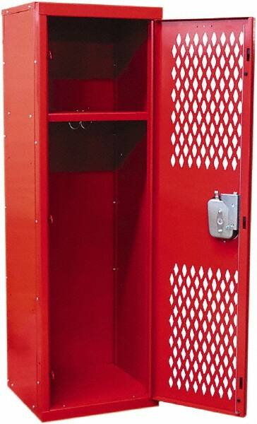 Hallowell - 1 Door, 1 Tier, Locker - Exact Tool & Supply