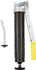 Umeta - Rigid Spout, Lever Type Oiler - Aluminum Die Cast Pump, Plastic Body - Exact Tool & Supply