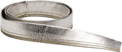 Atlantex - 4" ID Silver Radiant Heat Shield for Hoses - 25' Long, -40 to 425°F - Exact Tool & Supply