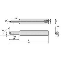 CSPM71225225L STEEL SHANK PROFILING - Exact Tool & Supply
