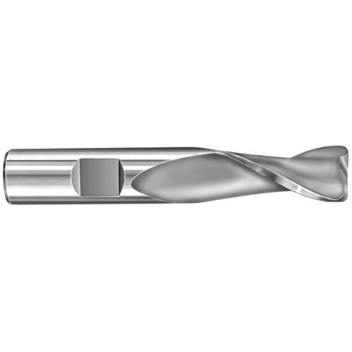 ‎1/4 End Mill 2FL .015R TA - SER 03C 1/4x1/4x3/4x2-1/2 - Exact Tool & Supply