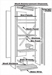 Steel Hardware, Gray, 25 PK