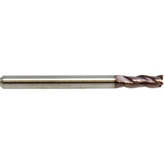 ‎1/32? Dia. × 1/8? Shank x .0470? DOC × 2-1/2? OAL, Carbide, ALtima® 52, 3 Flute, Straight, Square, Solid End Mill - Exact Tool & Supply