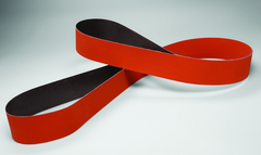 52 x 75" - P120 Grit - Ceramic - Cloth Belt - Exact Tool & Supply