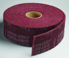 4'' x 30 ft. - Grade A Medium Grit - Scotch-Brite Clean & Finish Non Woven Abrasive Roll - Exact Tool & Supply