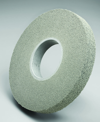 8" - FIN Grit - Silicon Carbide - Convolute EXL Deburring Wheel - Exact Tool & Supply