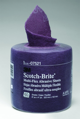 8" x 20' - A VFN Grade - Scotch-Brite™ Multi-Flex Abrasive Sheet Roll - Exact Tool & Supply