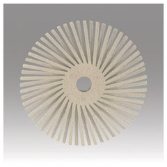 Scotch-Brite Radial Bristle Disc 3″ × 3/8″ 120 - Exact Tool & Supply