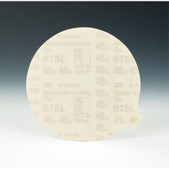 3M Hookit Diamond Microfinishing Film Disc 675L 45 Mic 5″ x NH Die 500LG - Exact Tool & Supply