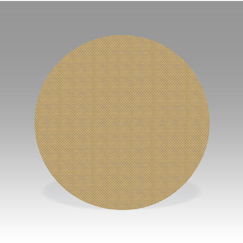 3M Flexible Diamond PSA Cloth Disc 6008J M40 Pattern 18 Yellow 10″ x NH Die 1000C - Exact Tool & Supply