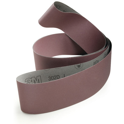 ‎3M Cloth Belt 302D P320 J-weight 2-1/2″ × 77″ Film-lok Full-flex - Exact Tool & Supply
