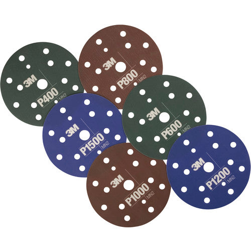 3M Hookit Flexible Abrasive Disc 270J 34806 6″ P2000 - Exact Tool & Supply