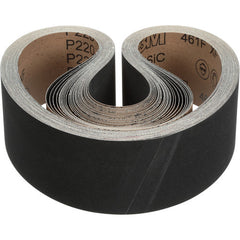 3M Cloth Belt 461F P80 YF-weight 4″ × 36″ Fabri-lok Single-flex - Exact Tool & Supply