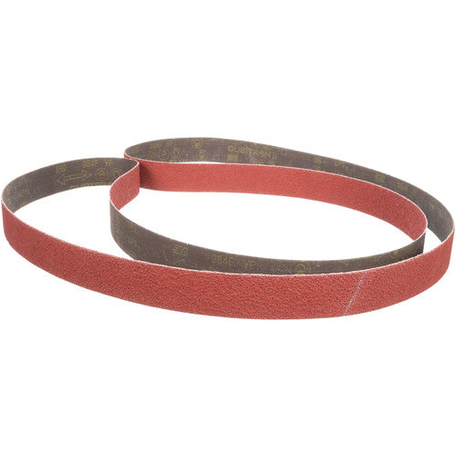 3M Cubitron II Cloth Belt 984F 80+ YF-weight 4″ × 81″ Film-lok Single-flex - Exact Tool & Supply