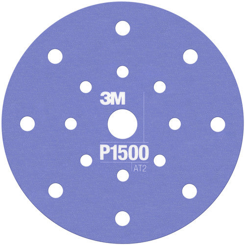 3M Hookit Flexible Abrasive Disc 270J 34805 6″ Dust Free P1500 - Exact Tool & Supply