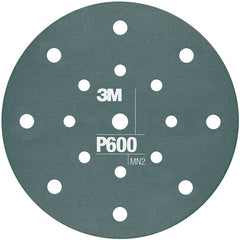 3M Hookit Flexible Abrasive Disc 270J 34801 6″ Dust Free P600 - Exact Tool & Supply