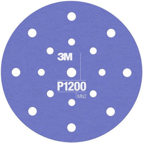 3M Hookit Flexible Abrasive Disc 270J 34804 6″ Dust Free P1200 - Exact Tool & Supply