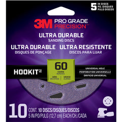 ‎3M Pro Grade Precision Ultra Durable Universal Hole Sanding Disc DUH560TRI-10I 5″ UH 60 - Exact Tool & Supply