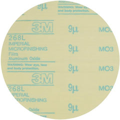 3M Hookit Microfinishing Film Disc 268L 40 Mic Type D 11″ x NH Die 1100F - Exact Tool & Supply