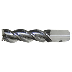 ‎3/4″ × 3/4″ × 3″ × 5-1/4″ RHS / RHC HSS-E (PM) Powder Metal High Helix Finishing End Mill-3F SE CC - TiCN - Exact Tool & Supply