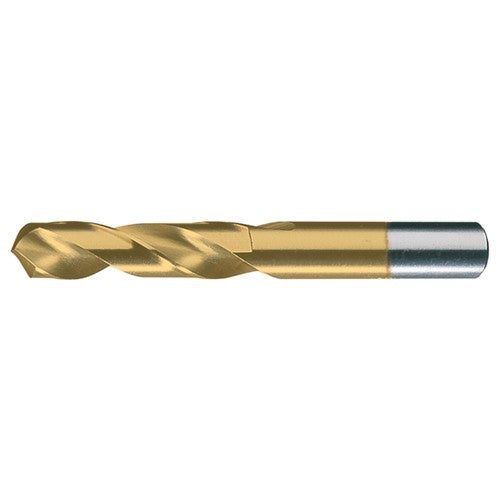 17/64 RHS / RHC HSS 118 Degree Radial Point General Purpose Screw Machine Drill - TiN - Exact Tool & Supply